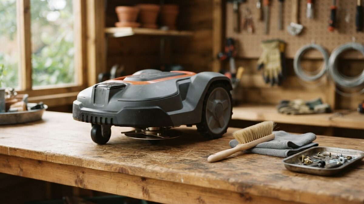 Robotic Mower Maintenance and Winter Storage: A Seasonal Routine